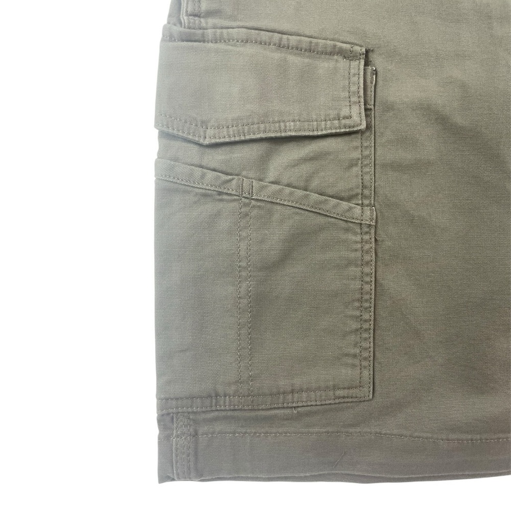 Carhartt Rugged Flex Relaxed Fit Canvas Cargo Work Short BS3542-M Green Sz 31” - Picture 5 of 8